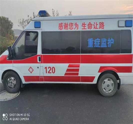 峰峰矿救护车出租服务案例3