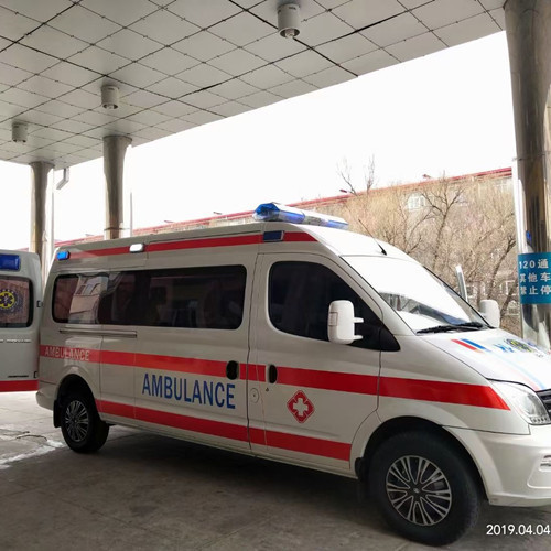 峰峰矿救护车出租服务案例2